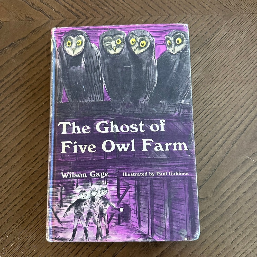 The‎ Ghost of Five Owl Farm Wilson Gage Paul Galdone 1966 Weekly Reader Book